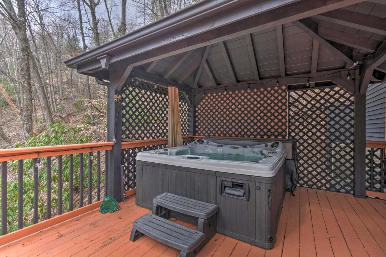 Вилла Tree Top Dream Cabin With Hot Tub In Gatlinburg! Экстерьер фото